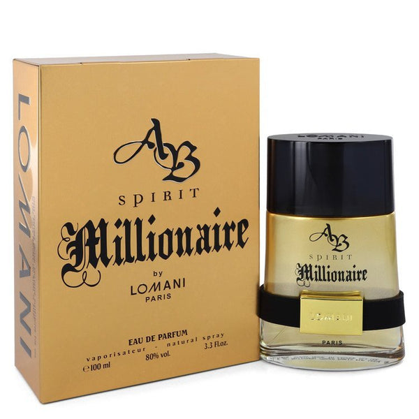 Spirit Millionaire by Lomani Eau De Parfum Spray 3.3 oz (Men)