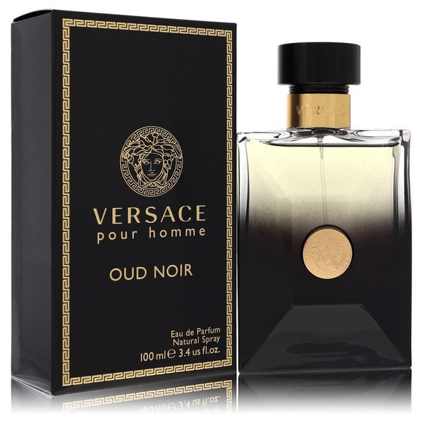 Versace Pour Homme Oud Noir by Versace Eau De Parfum Spray 3.4 oz (Men)